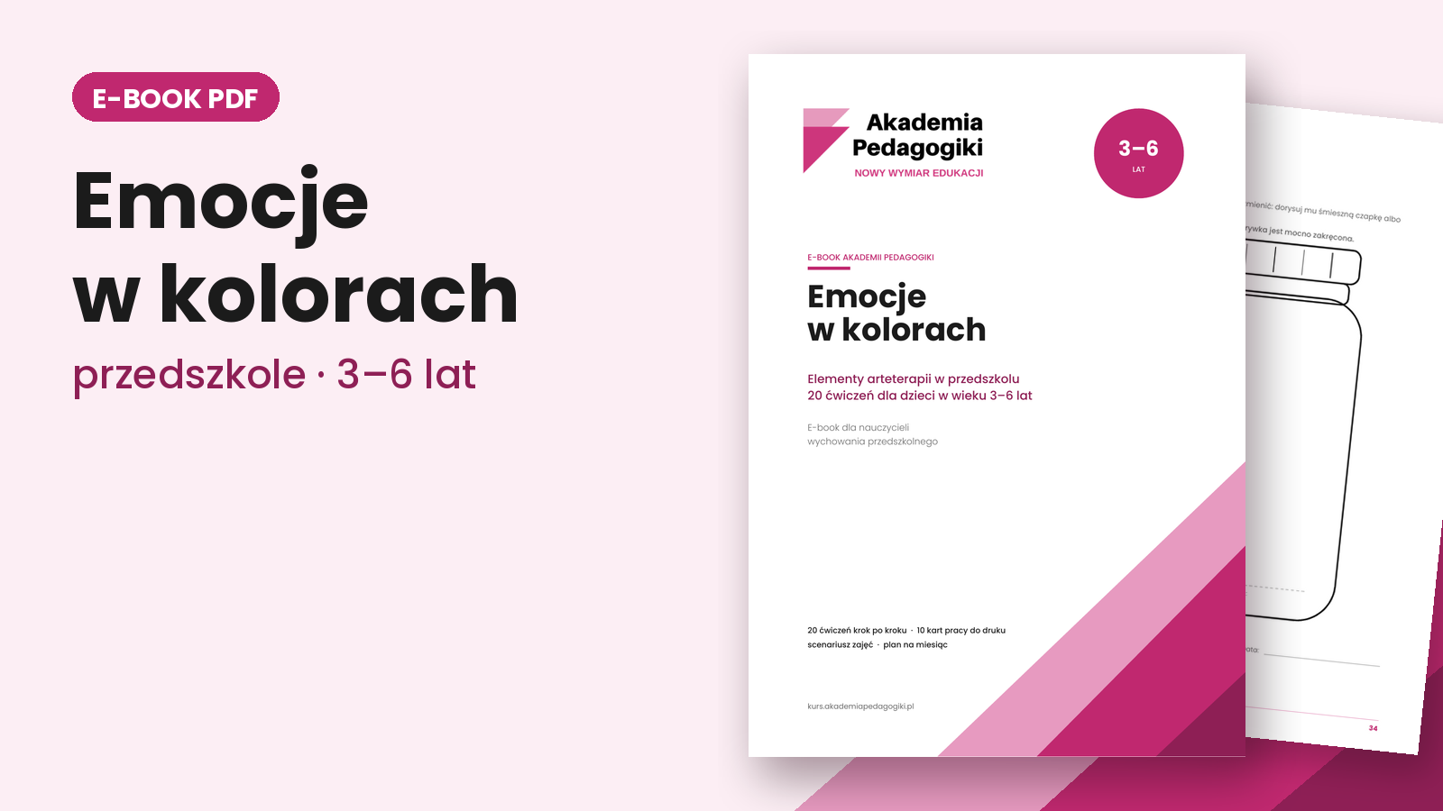 Emocje w kolorach. Elementy arteterapii w przedszkolu (3–6 lat)