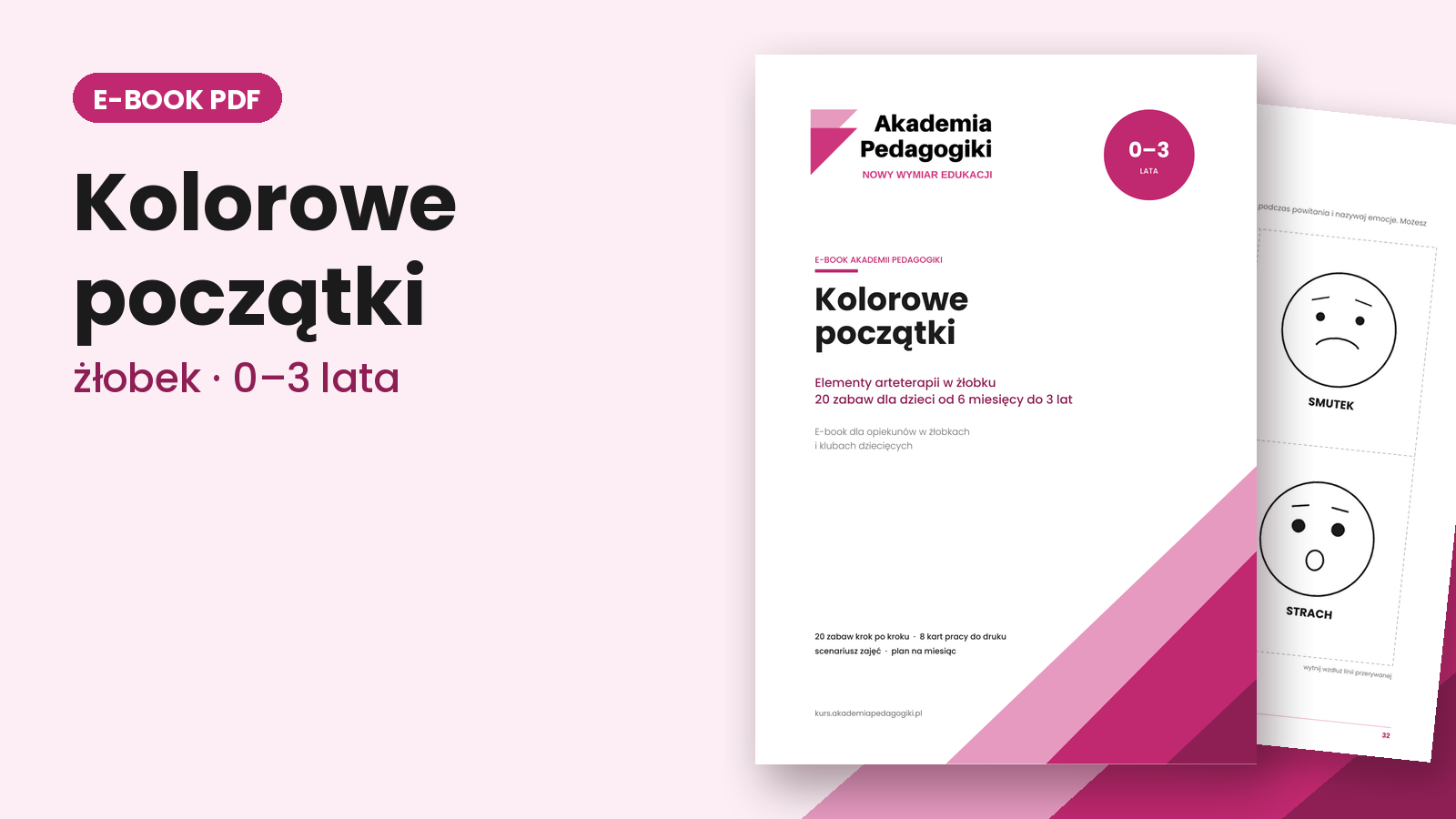 Kolorowe początki. Elementy arteterapii w żłobku (0–3 lata)