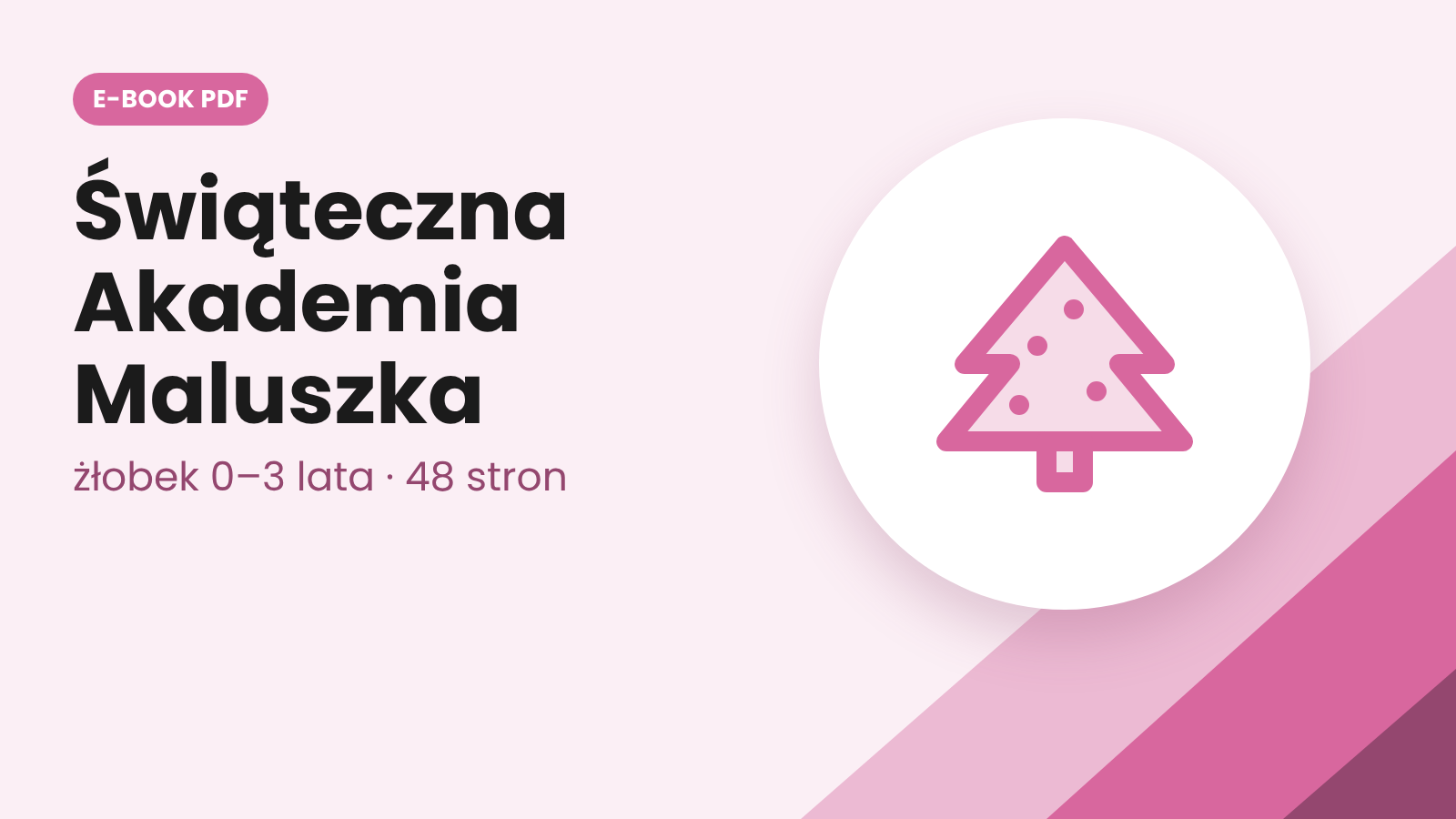 Świąteczna Akademia Maluszka, żłobek 0-3