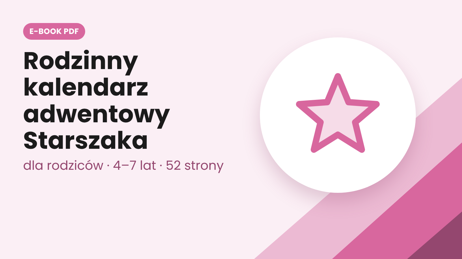 Rodzinny Kalendarz Adwentowy Starszaka 4-7